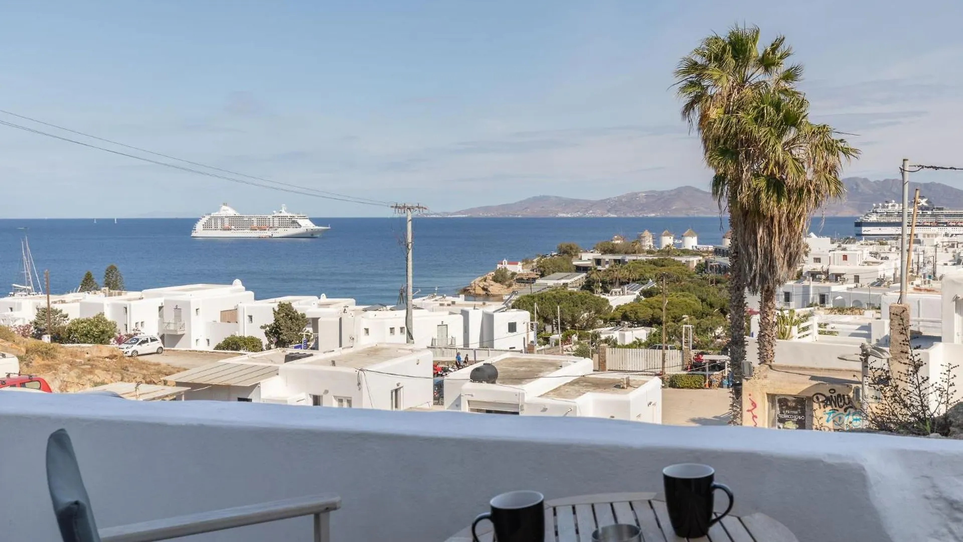 アパートホテル Mykonos Town Dimeleアパートホテル