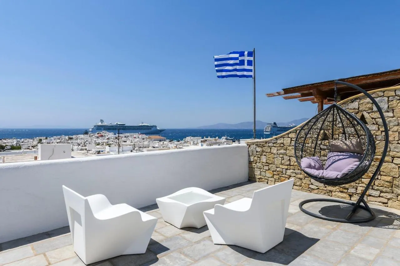 アパートホテル Mykonos Town Dimeleアパートホテル