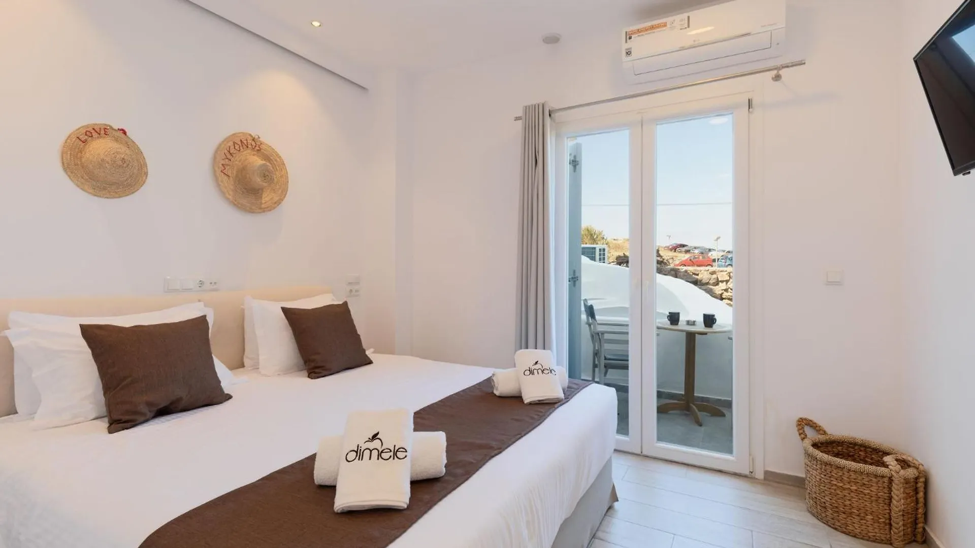 アパートホテル Mykonos Town Dimeleアパートホテル
